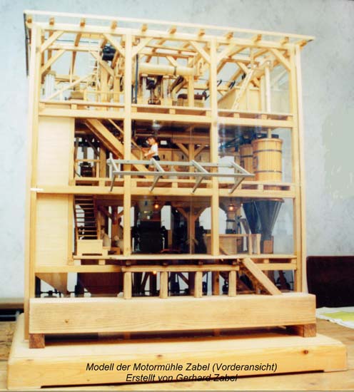 Modell der Mühle