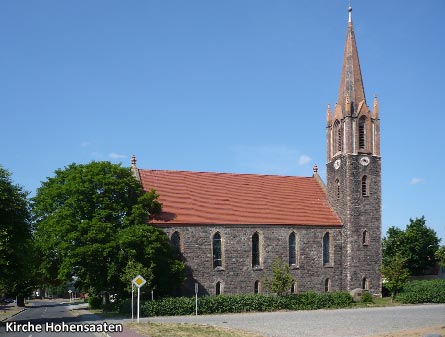 Kirche in Hohensaaten